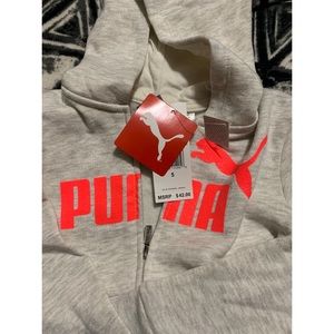Girls puma hoodie